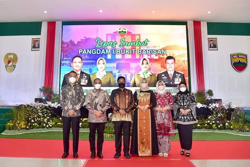 Gubernur Sumut Hadiri Pisah Sambut Pangdam I/BB