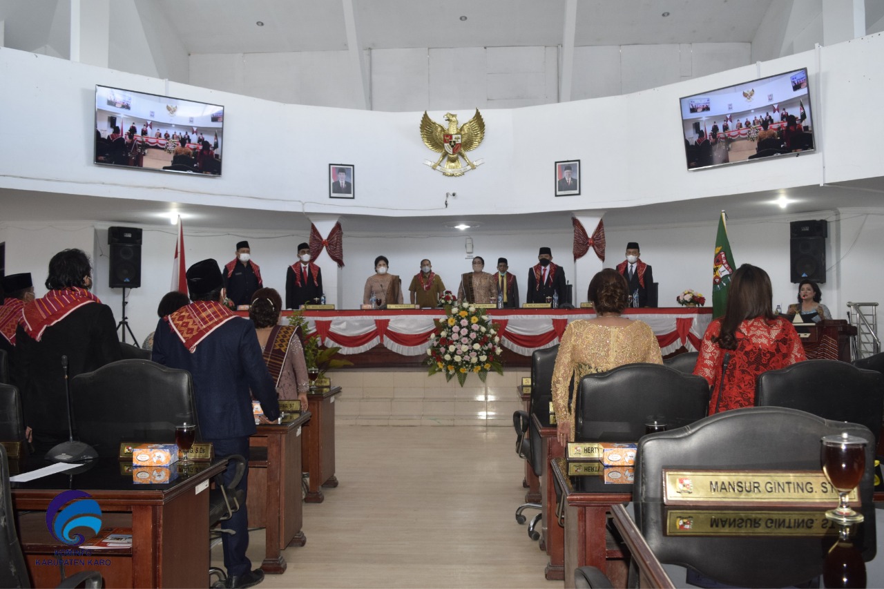 Forkopimda Peringati Hari Jadi Kabupaten Karo ke-76