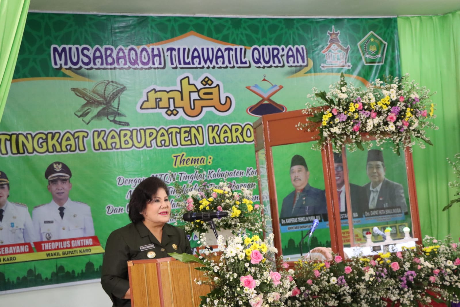 Bupati Karo Buka MTQ ke XX