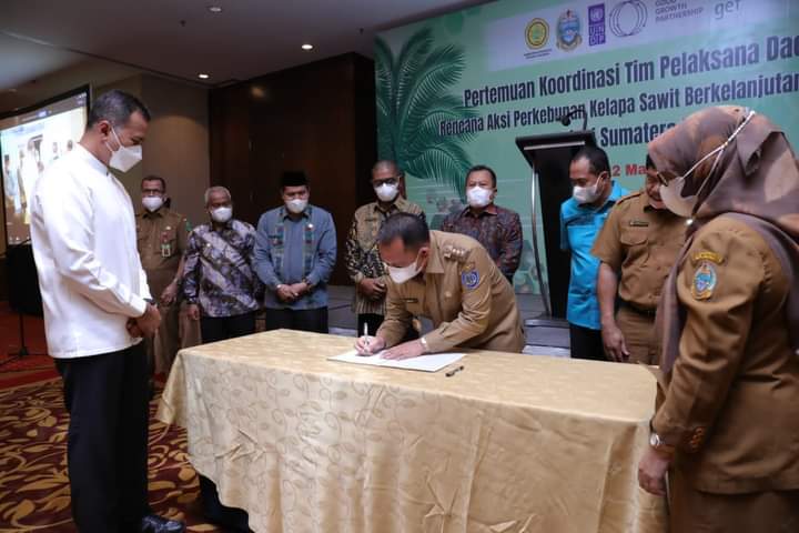 Bupati Labuhanbatu Bersama Wagubsu Ikuti Pertemuan Pelaksanaan dan Pelaporan RAP KSB