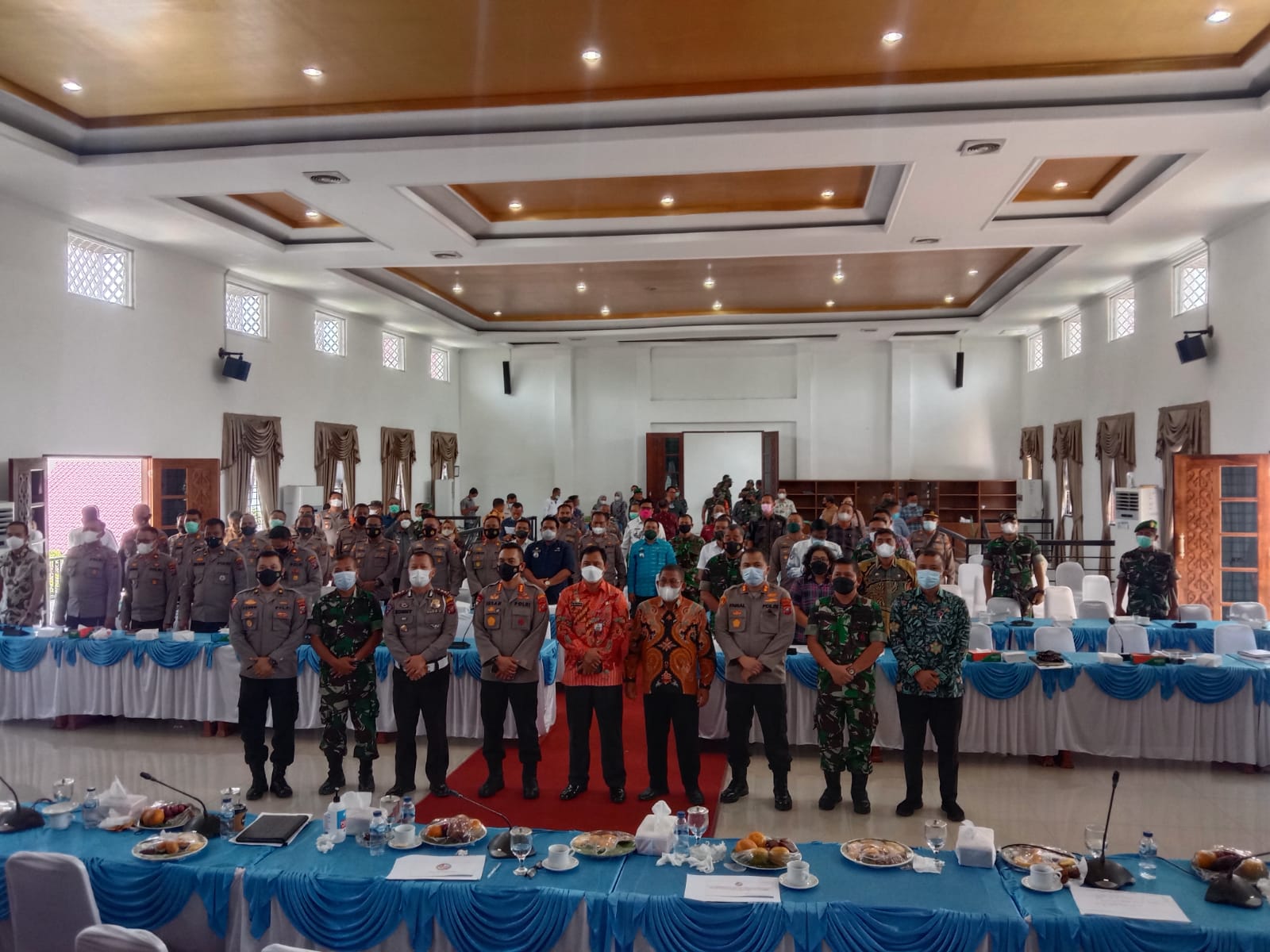 Kapolresta Deli Serdang Hadiri Rakor Pelaksanaan Tahapan Penyelenggaraan Pilkades Serentak