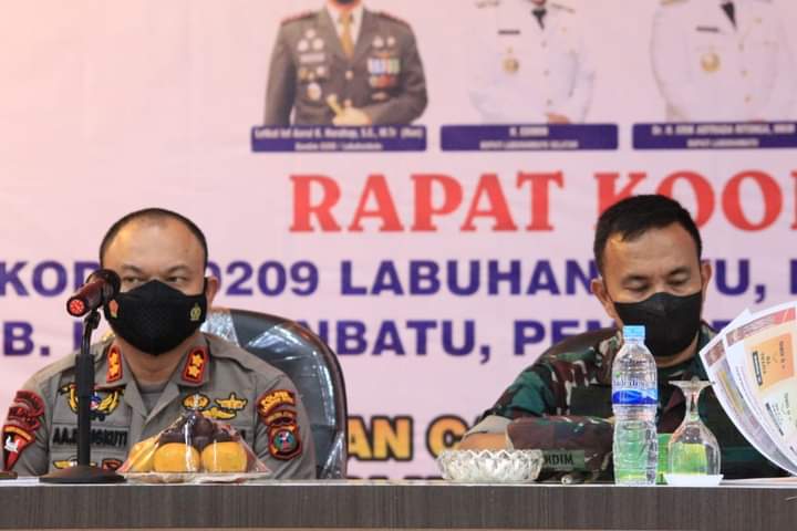 Forkopimda Gelar Rakor Percepatan Vaksinasi Covid-19 Dosis Ke-2