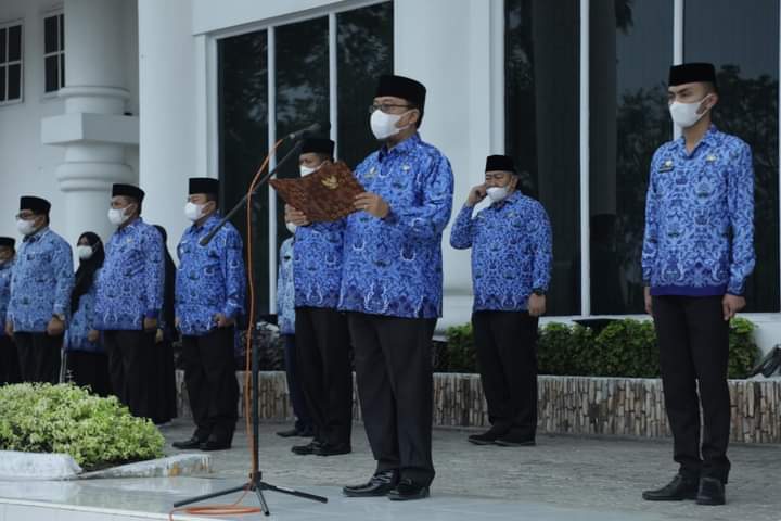 Sekretaris Daerah Kabupaten Asahan Pimpin Upacara Hari Kesadaran Nasional