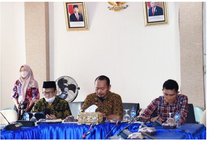 Pemkab Benteng Menerima Kunjungan Kerja Dalam Rangka Rapat Koordinasi Oleh DJPB Provinsi Bengkulu