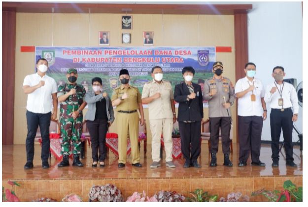 Bupati BU Sambut Kunjungan Forkopimda Provinsi Bengkulu dalam Pembinaan Pengelolaan Dana Desa