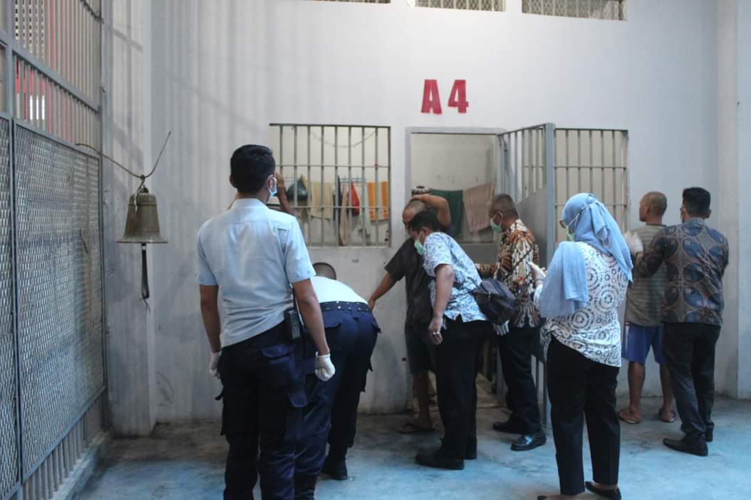 Satgas Kamtib Sidak Rutan Kabanjahe