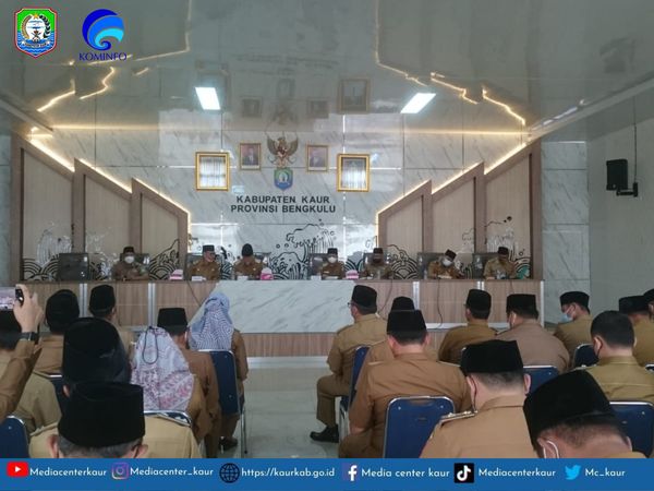 Rapat Seluruh OPD Kabupaten Terkait Evaluasi Kerja Bulan