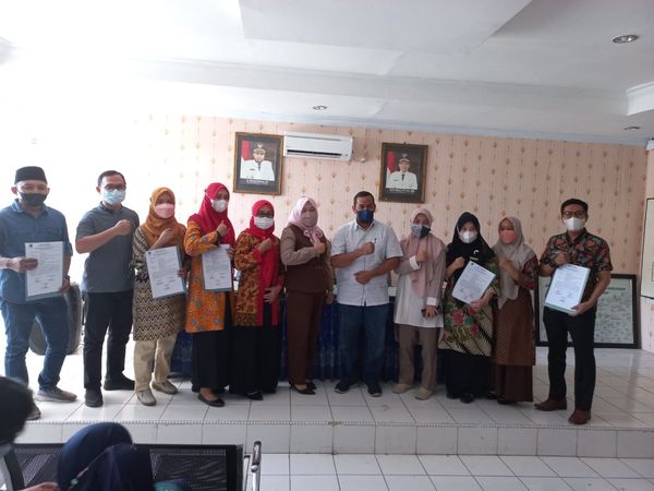 Plt Kadinkes Hadiri Sertijab Kepala UPTD Puskesmas