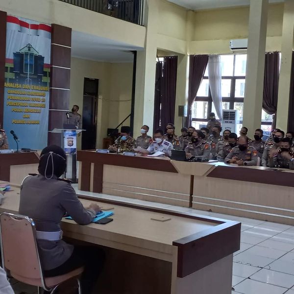 Plt Kadinkes Kota Hadiri Rakor Persiapan PAM Lebaran