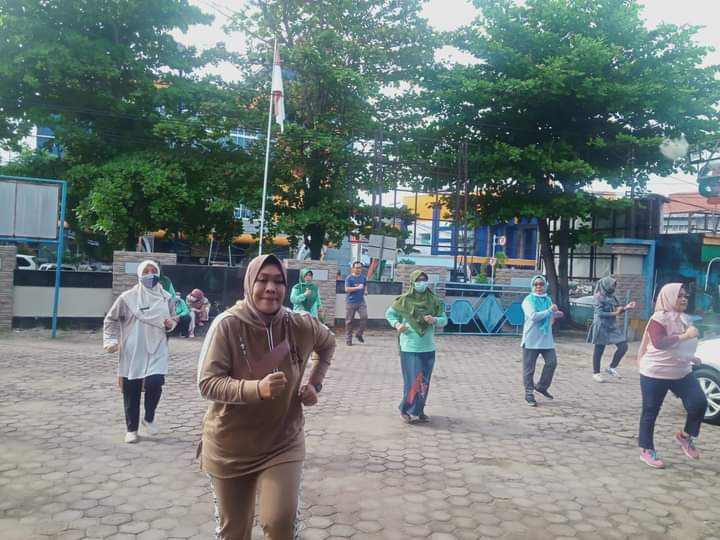 Dinkes Kota Bengkulu Apel dan Senam Jum'at Pagi