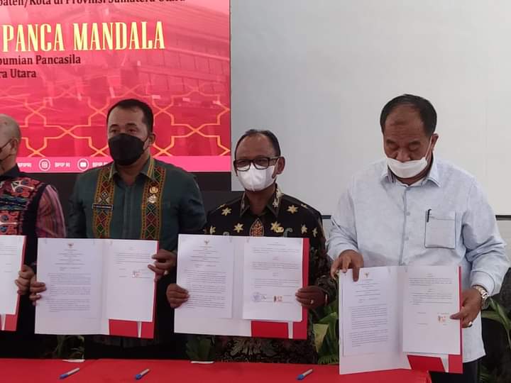Wabup Asahan Hadiri Deklarasi Jejaring Panca Mandala Provinsi Sumatera Utara