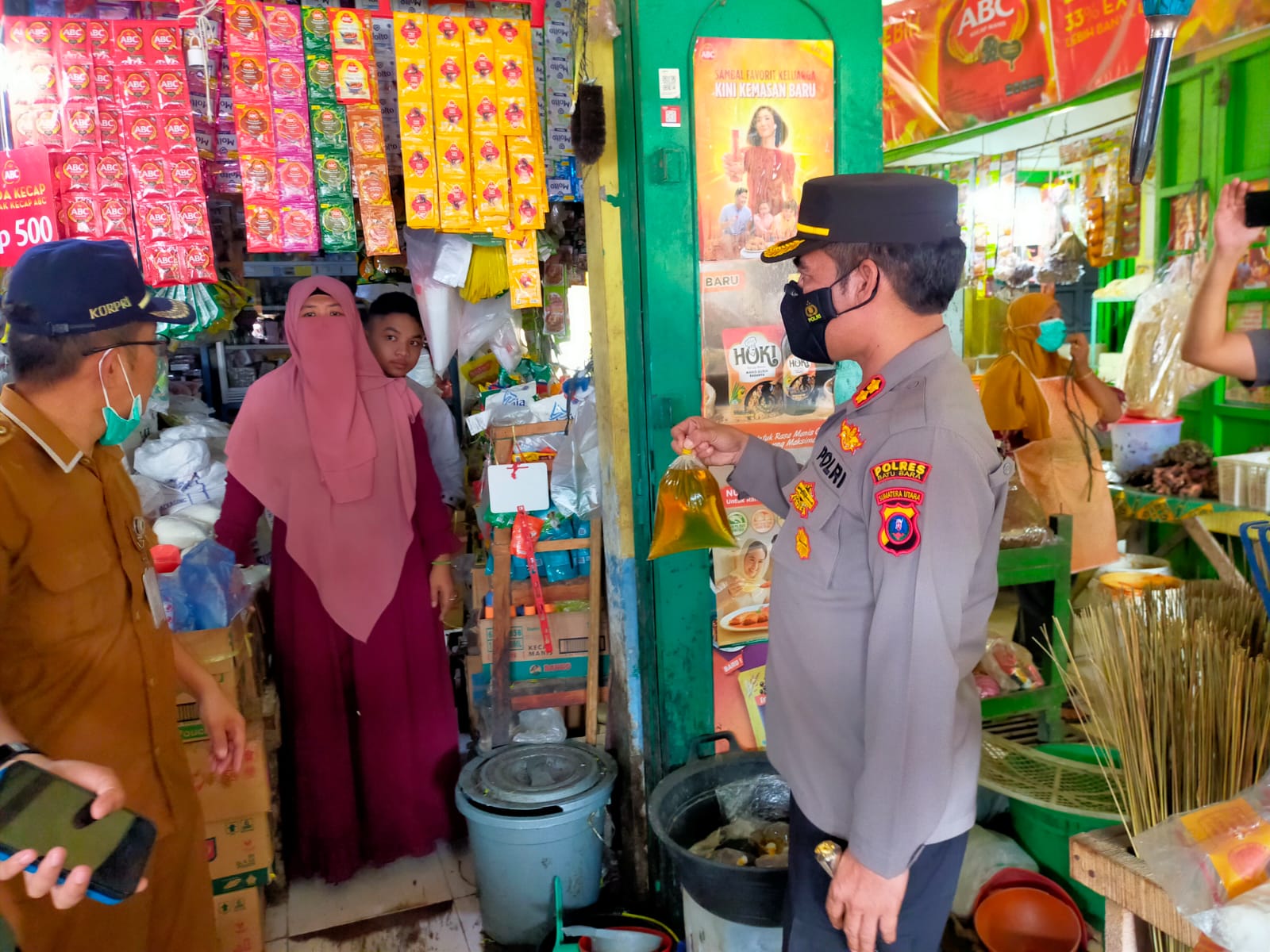 Kapolres Batu Bara Cek Harga dan Ketersediaan Migor
