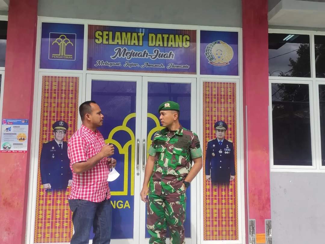 Danyon 125 SMB Kunjungi Rutan Kabanjahe