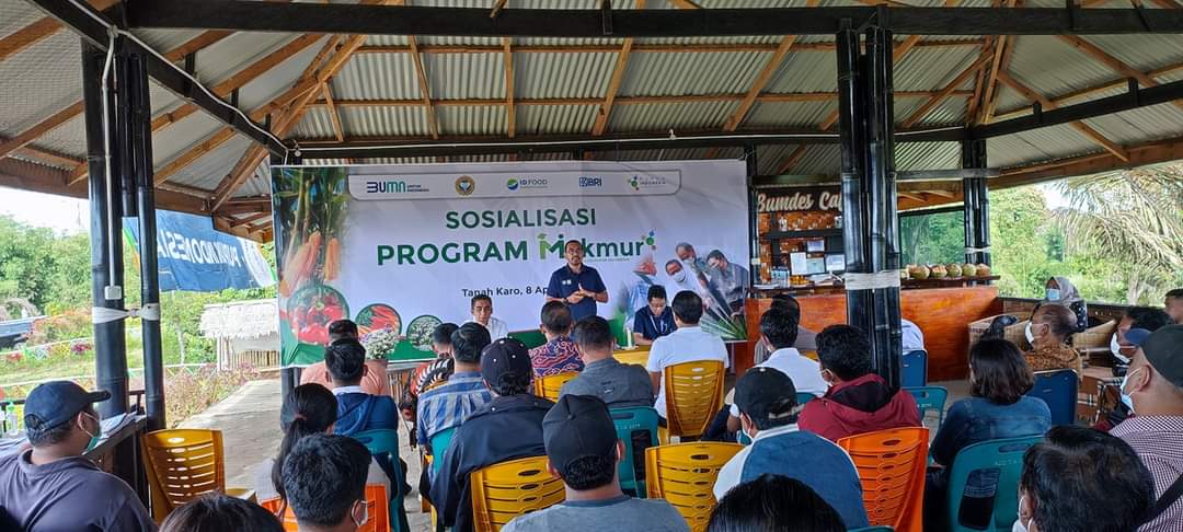 Wabup Karo Hadiri Sosialisasi Program Makmur Dari Kementerian BUMN