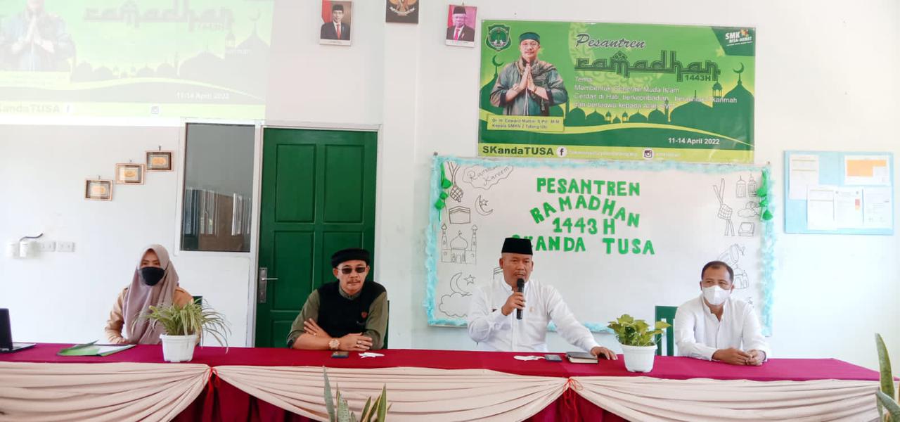 Bentuk Generasi Muda Berahklak dan Bertaqwa SMKN 2 PALI Gelar Pesantren Ramadhan