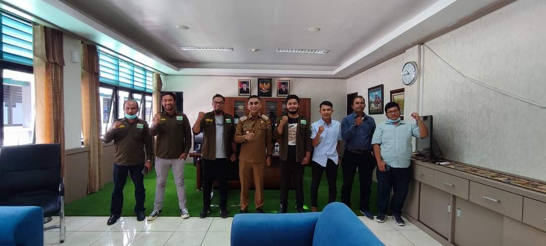 Wabup Karo Sambut Audensi DPC APTI