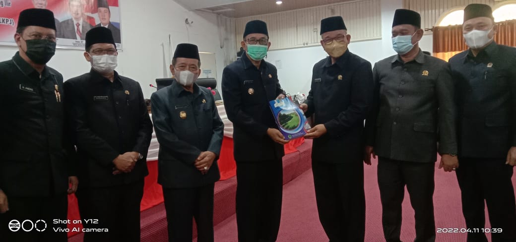 Pembahasan LKPJ Bupati PALI DPRD Berikan Rekomendasi Dalam Penyelenggaran Pemerintahan 