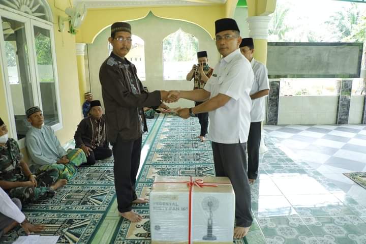 Masjid Nurul Huda Desa Sukadamai Dikunjungi Tim Safari Ramadhan Pemkab Asahan