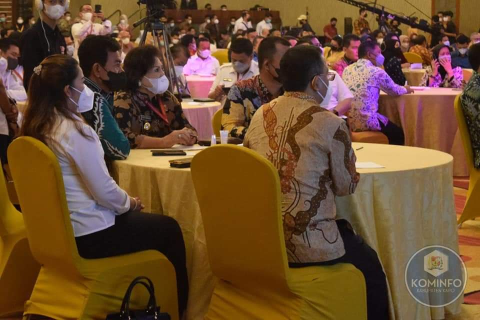 Bupati Karo Hadiri Roving Seminar Kekayaan Intelektual