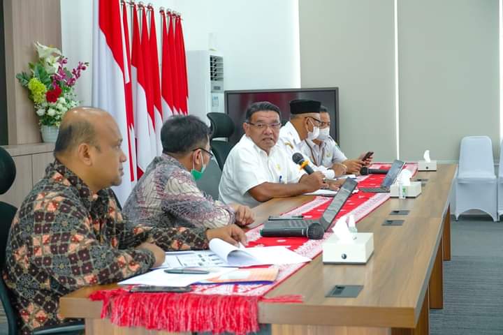 Pemkab Batu Bara Gelar Rakor Monitoring TP2DD Batu Bara