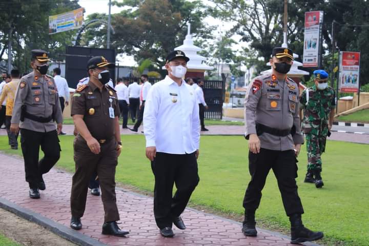 Bupati Labuhanbatu Pimpin Apel Gelar Pasukan OPS 2022