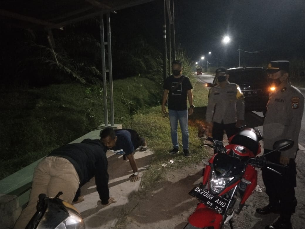 Polres Batu Bara Himbau Remaja Tidak Lakukan Balap Liar Saat Asmara Subuh