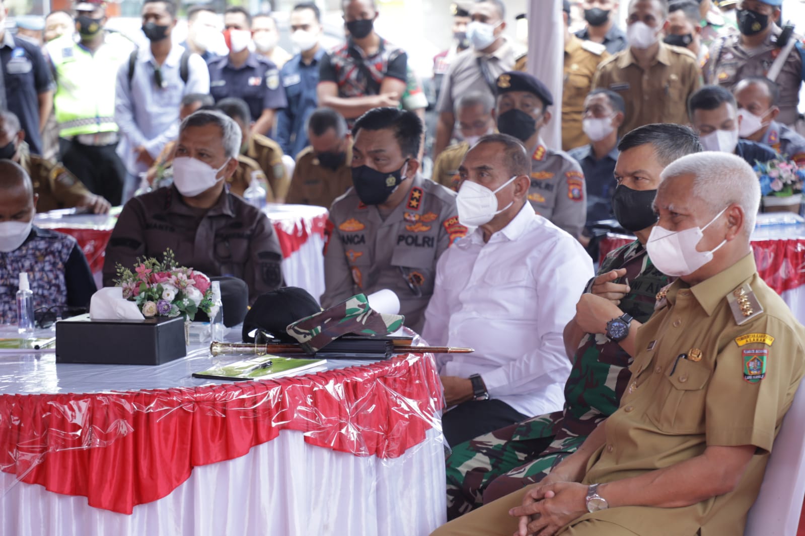 Bupati Asahan Sambut Kedatangan Forkopimda Provsu