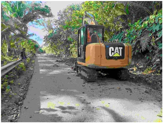 Perbaikan Jalan  Menuju Wisata Pasar Bawah Mulai Di Laksanakan