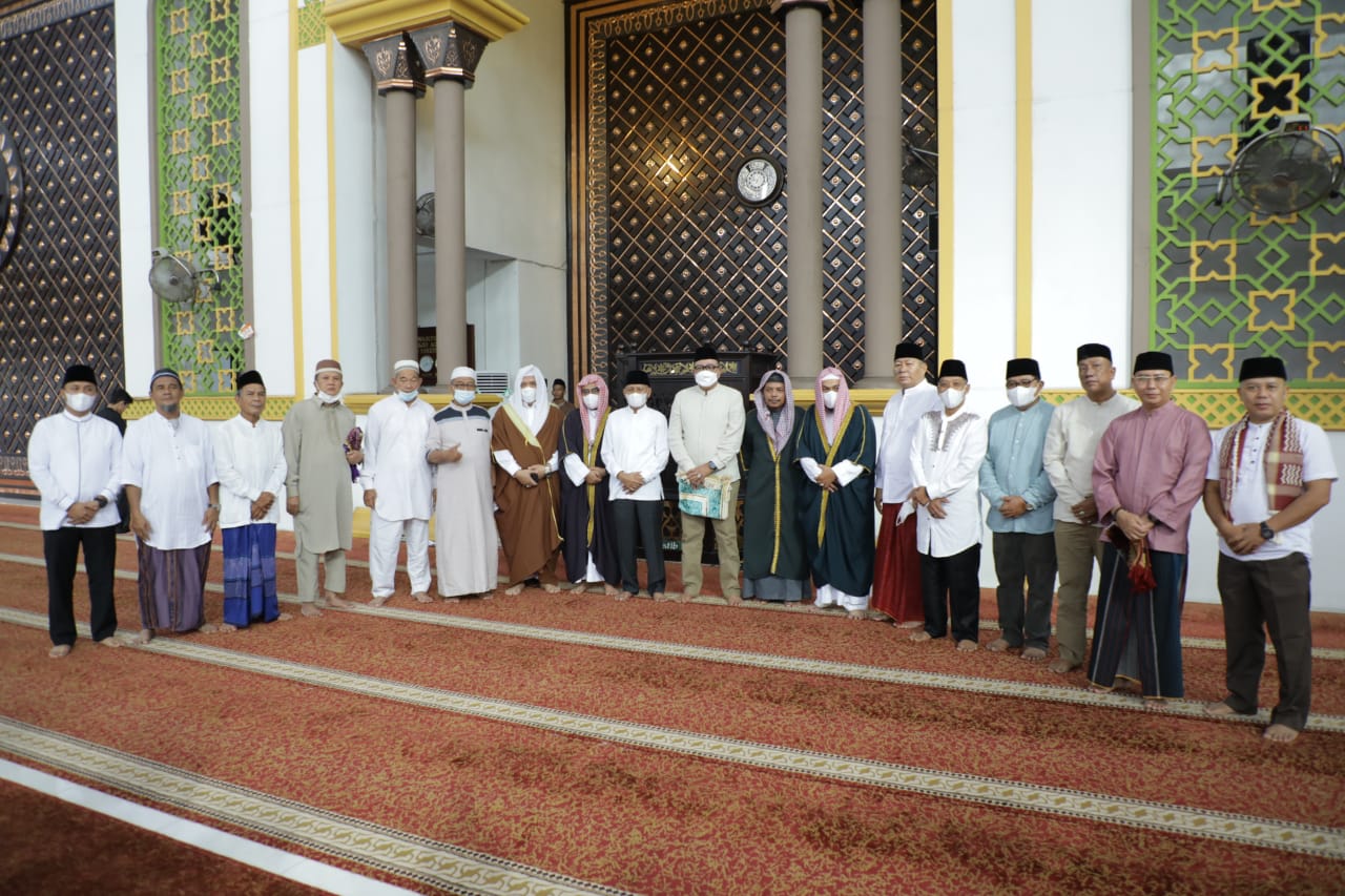Pemkab Asahan Gelar Solat Id 1443 H di Masjid Agung H Ahmad Bakrie Kisaran