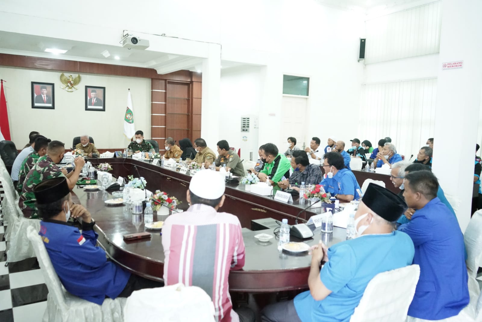 Bupati Terima Silaturahmi Asosiasi Buruh Kabupaten Asahan