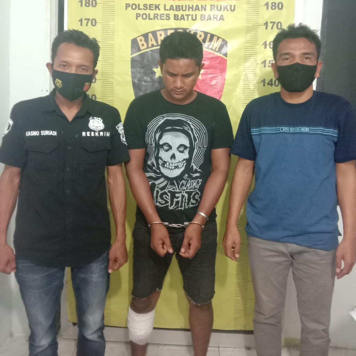 Lakukan Pencurian Residivis Ditangkap Personel Polsek Labuhan Ruku 