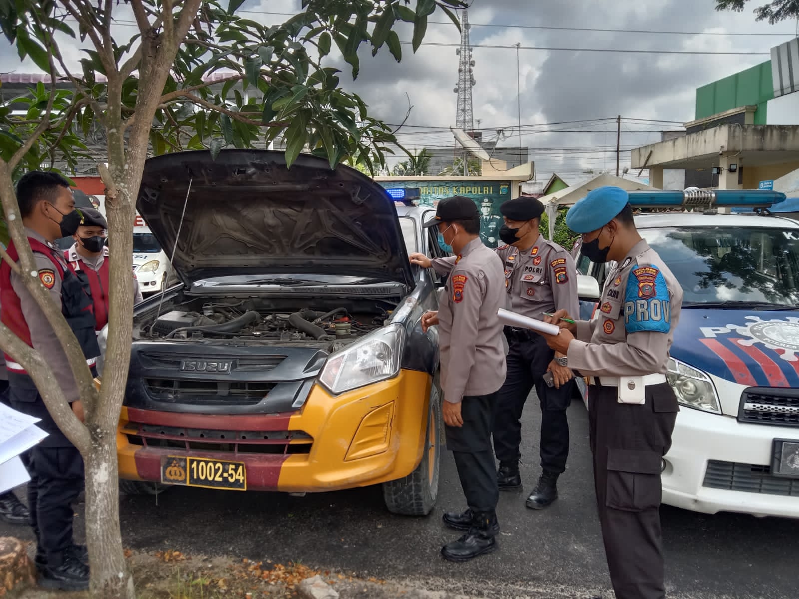 Kabag Logistik Polres Batu Bara Lakukan Pengecekan Inventaris Dinas