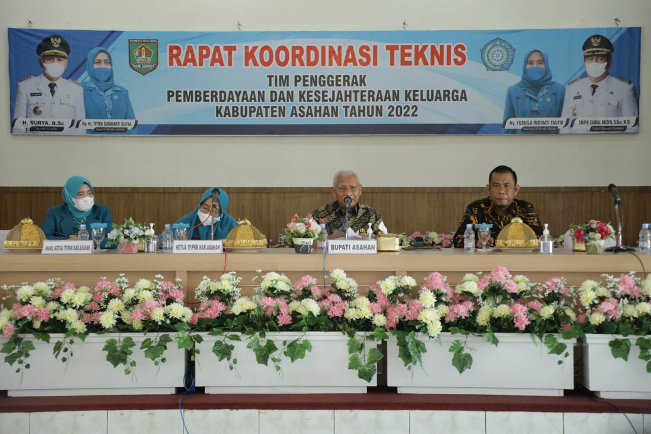 Bupati Asahan Buka Rakornis TP PKK