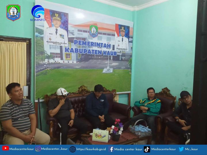 Wakil Bupati Kaur, Diskominfotik Gelar Meeting bersama MNC Group