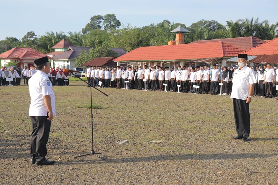 Apel Bersama Wabup Seluma  Di Lokasi Pasar Sembayat 