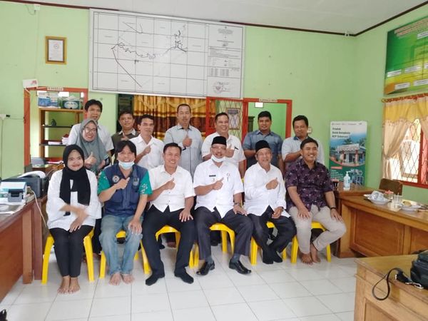 Monitoring dan Evaluasi Dana Desa serta Alokasi Dana Desa TA 2022 di Kantor Desa Jengalu ( Foto: MC Seluma )