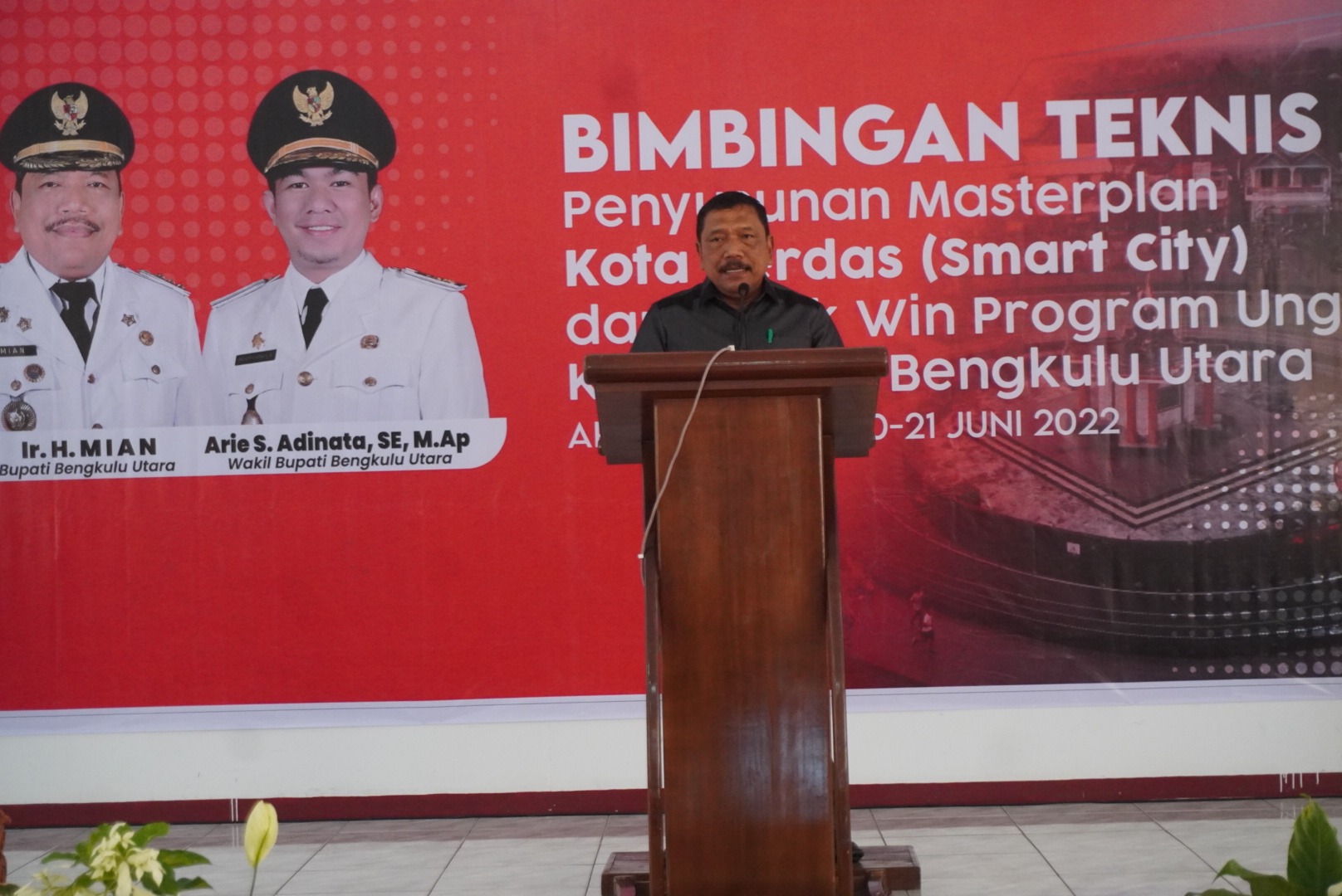 Bimtek Penyusunan Masterplan Smartcity ( foto : MC BU )