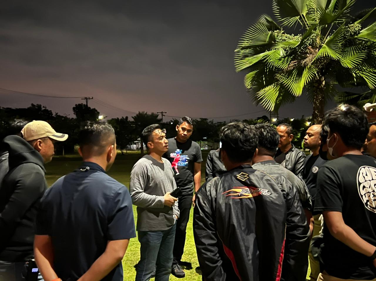 Kapolresta Deli Serdang Pimpin Antisipasi Balap Liar Dan Kejahatan Jalanan 