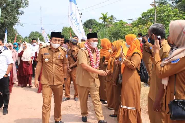 Bupati Labuhanbatu Resmikan Masjid Al - Hidayah Bilah Hilir