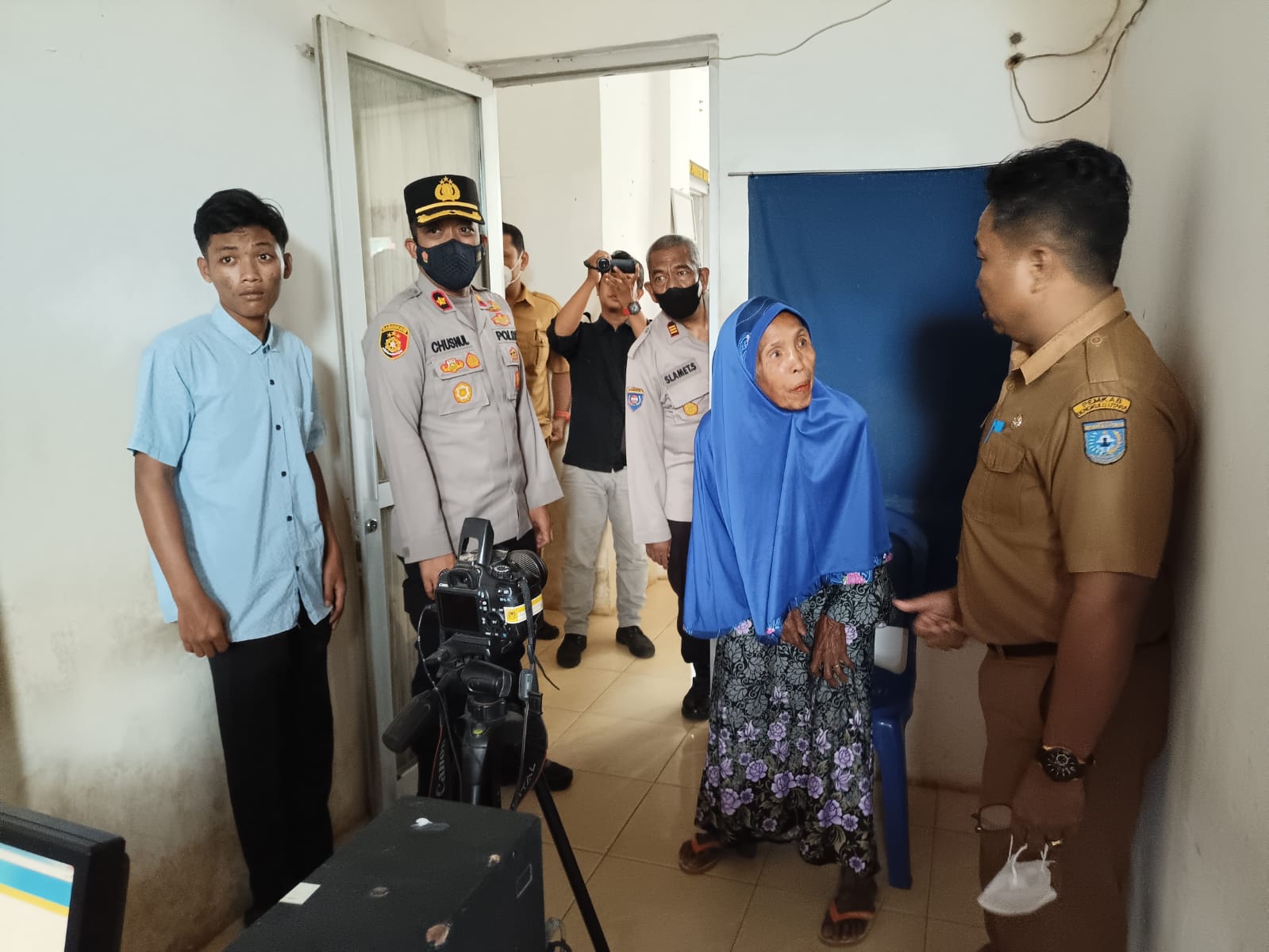 Satgas Saber Pungli Sidak Di  Disdukcapil BU 