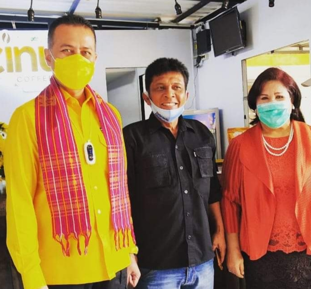 Saat Penulis bersama Wagubsu dan Bupati Karo Sharing terkait Pariwisata Sumut hususnya Kabupaten Karo