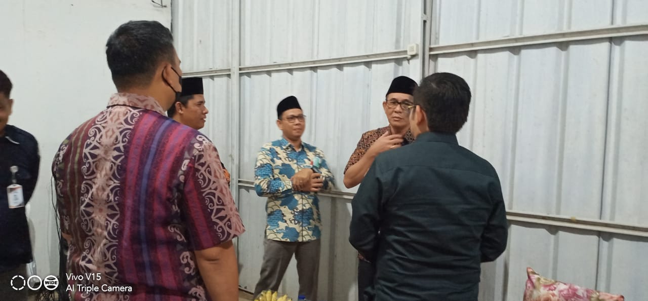 Tampak ketua KPU PALI bersama Bupati dan tamu undangan saat mengikuti peluncuran tahapan Pemilu 2024