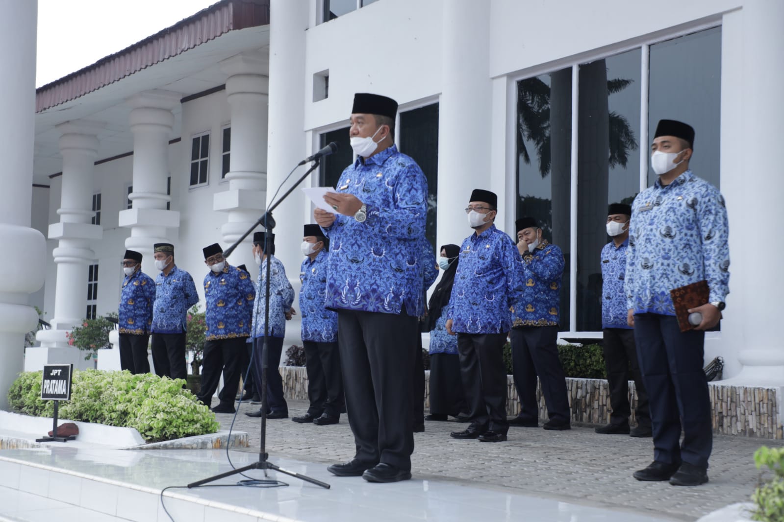 Wakil Bupati Asahan Pimpin Upacara Hari Kesadaran Nasional