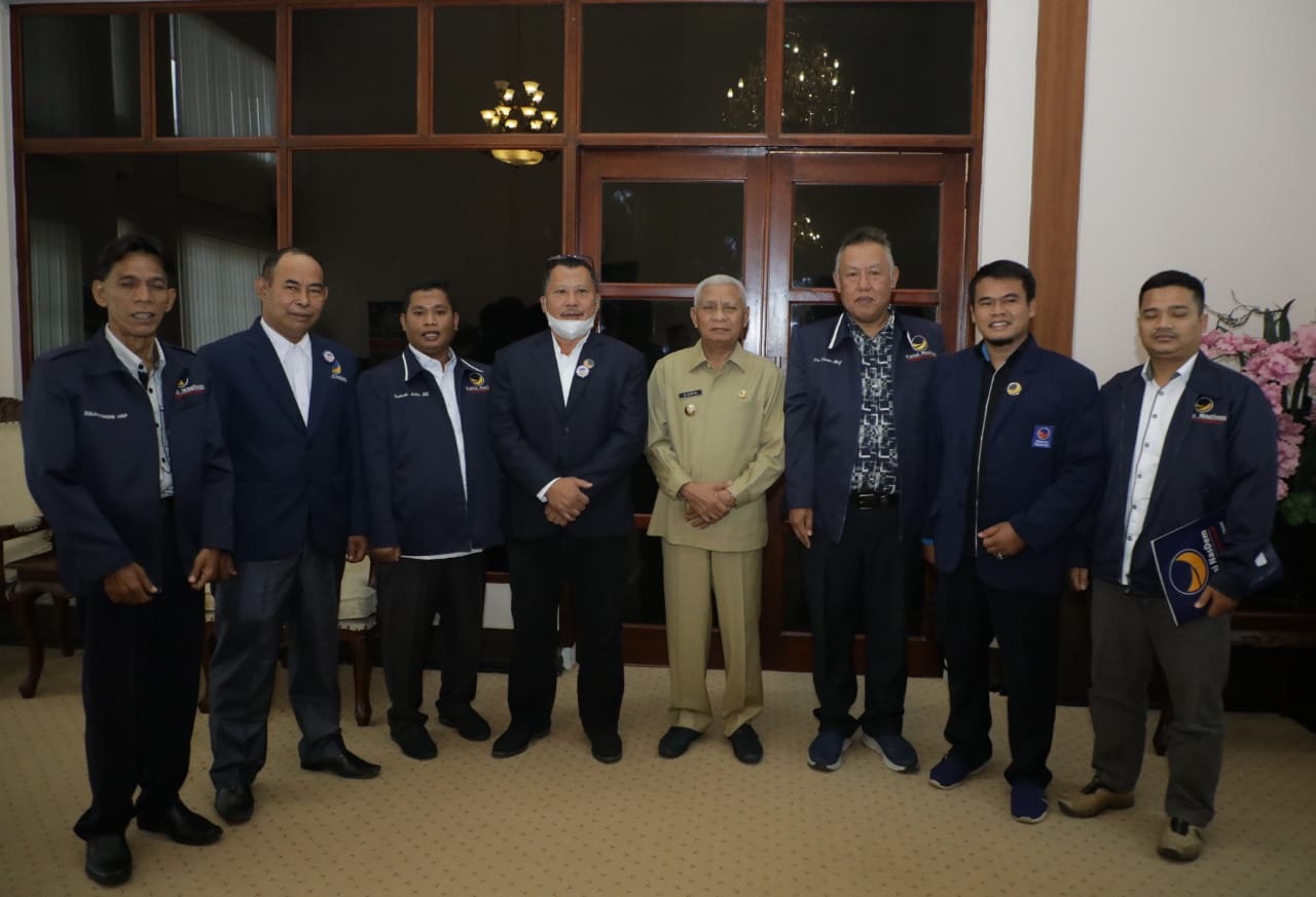 DPD Partai Nasdem Kabupaten Asahan Audiensi Dengan Bupati Asahan