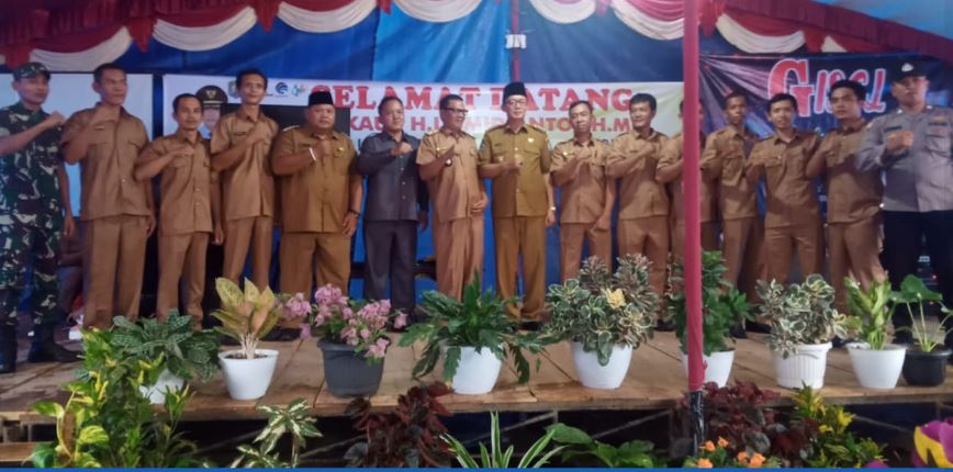 Launching Desa Digital dan Desa Cantik Kaur ( foto : MC Kaur )