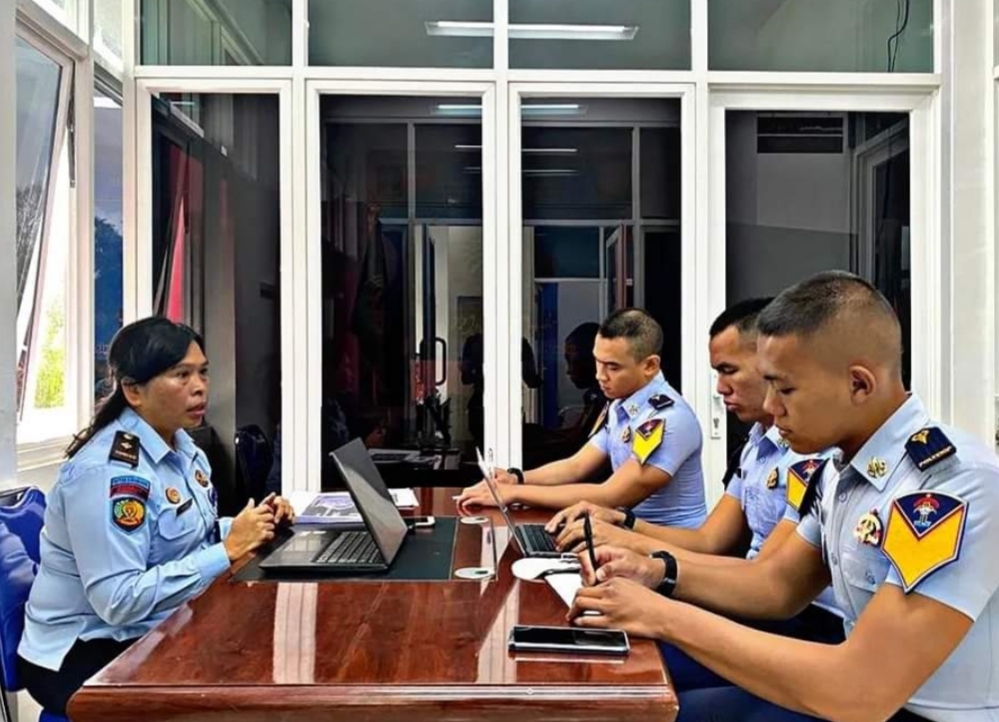 Taruna Poltekip Rutan Kabanjahe Dapatkan Materi Tusi Pengelolaan