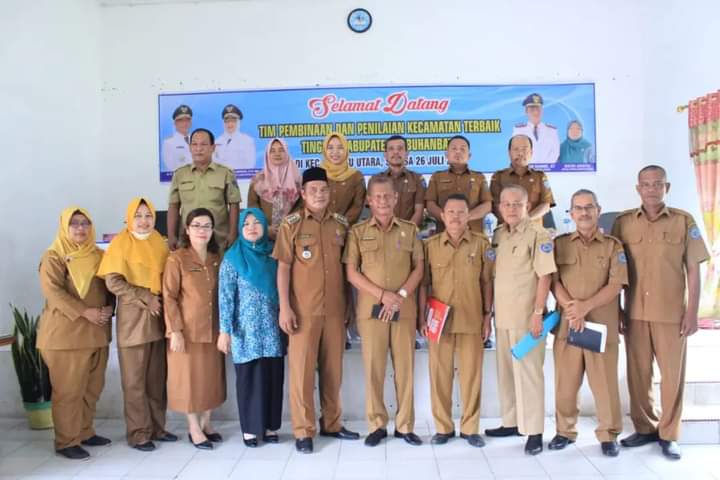 Pemkab Labuhanbatu Lakukan Kunjungan Ke Rantau Utara Untuk Penilaian