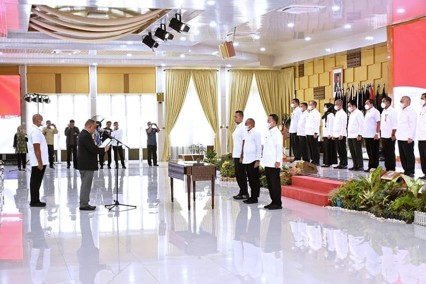 Edy Rahmayadi Dilantik Jadi Ketua Umum PB PON XXI Wilayah Sumut