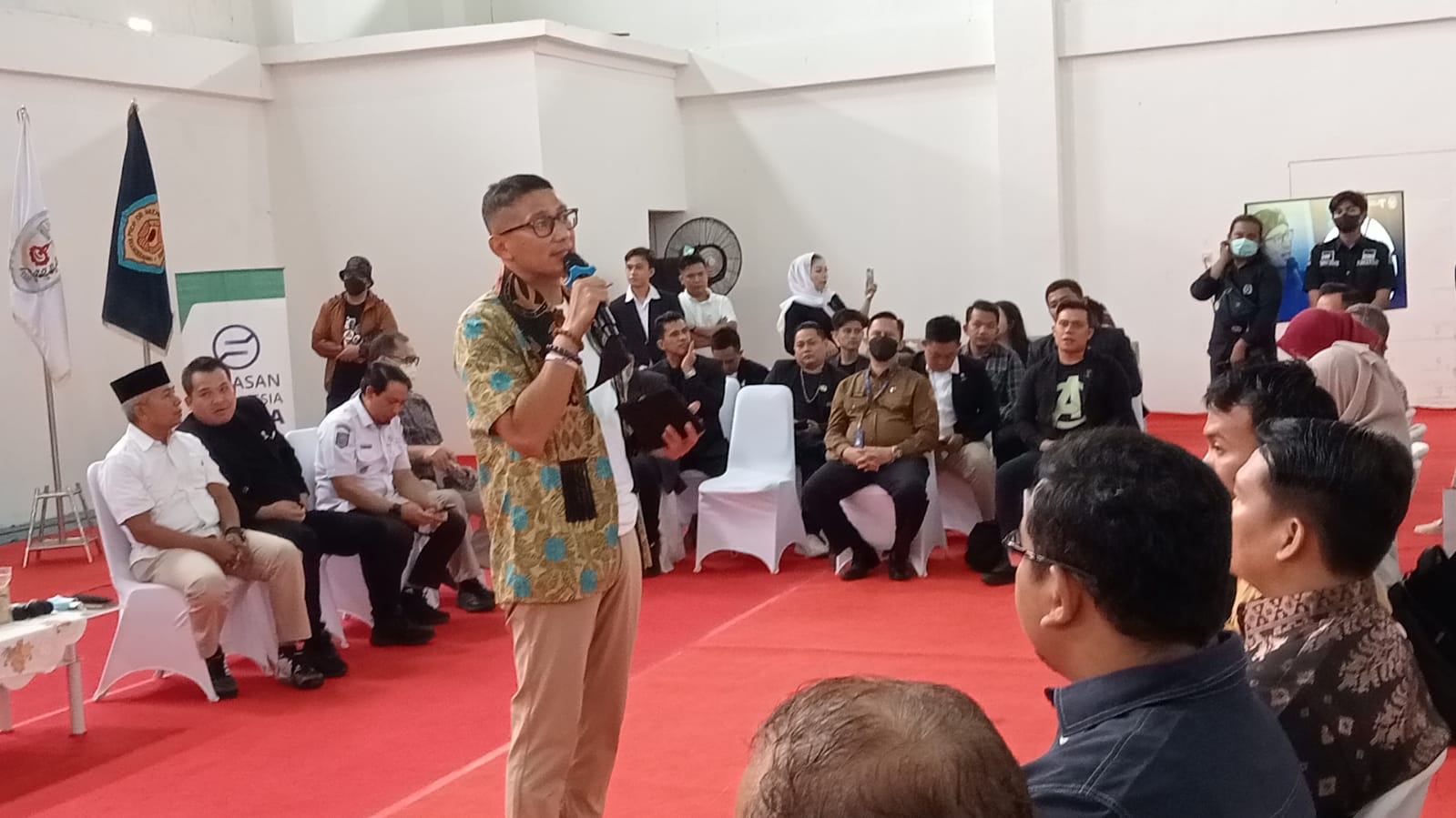 Sandiaga Jadi Pemateri Pelatihan Kewirausahaan di Bengkulu 
