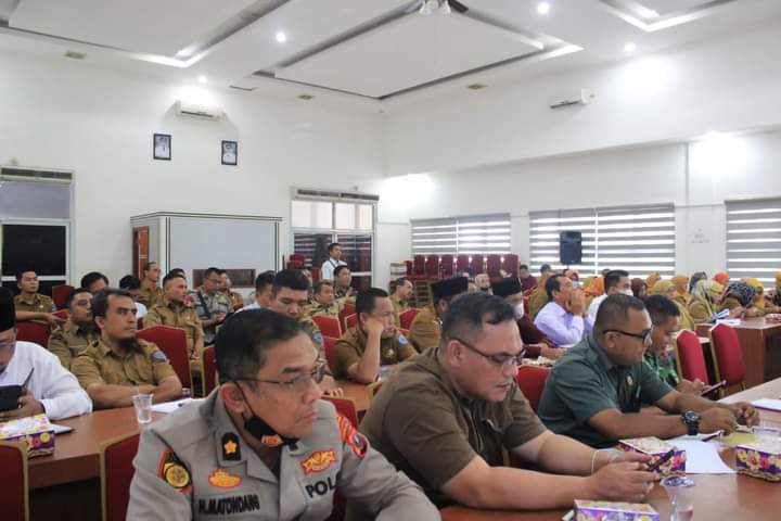 Pemkab Labuhanbatu Gelar Rapat Sambut HUT Kemerdekaan RI